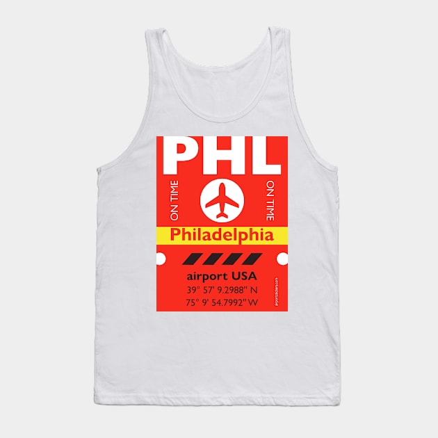 Philadelphia Tank Top by Woohoo